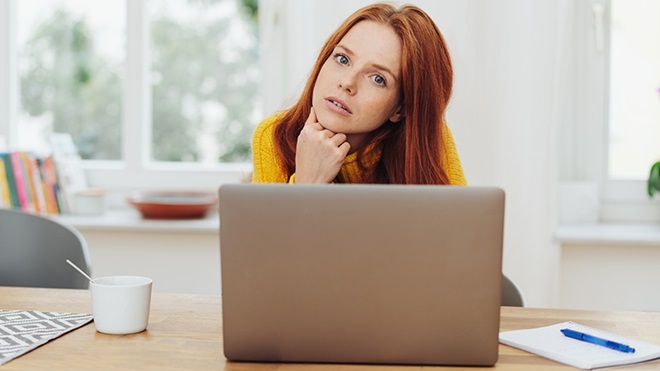 laptop thuiswerken