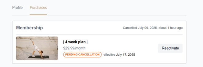 annuleren is niet mogelijk