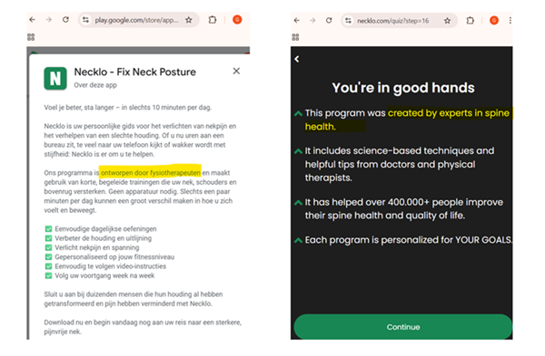 Niet ontworpen door specialisten