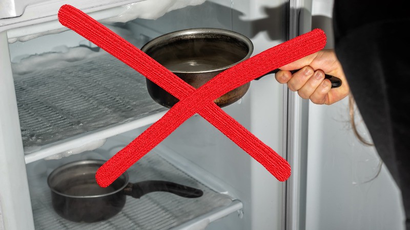 Dégivrez frigo