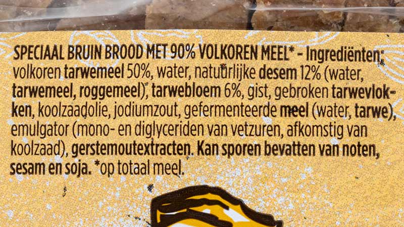 boerkens brood etiket