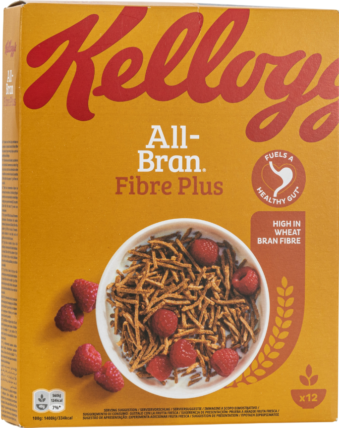 kellog all-bran fibre plus