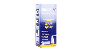 Snoreeze keelspray tegen snurken
