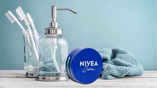 werking van bekende blauwe pot Nivea