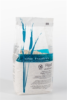 Rijst vlokken van de Halm