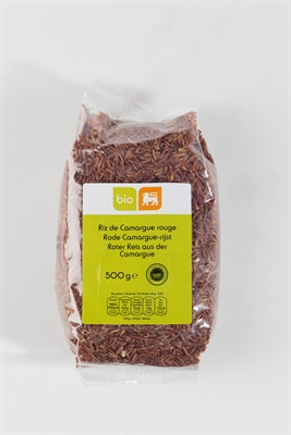 Rode biorijst van Delhaize