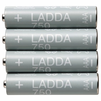 LADDA HR03 AAA 1.2V 750MAH