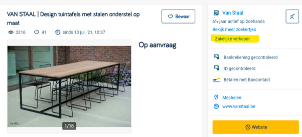 Online kopen op marktplaats 2ehands.be
