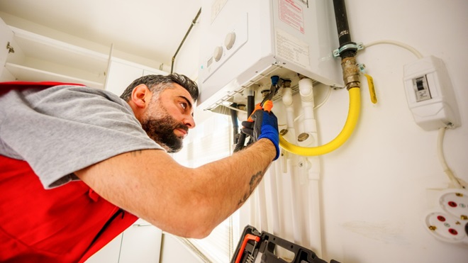 man die boiler herstelt