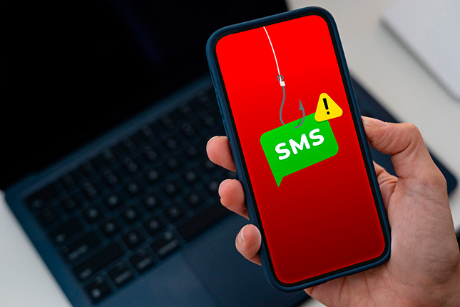 phishing met sms