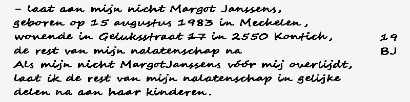 Hoe formuleer ik een testament het best?