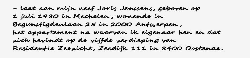 Hoe formuleer ik een testament het best?