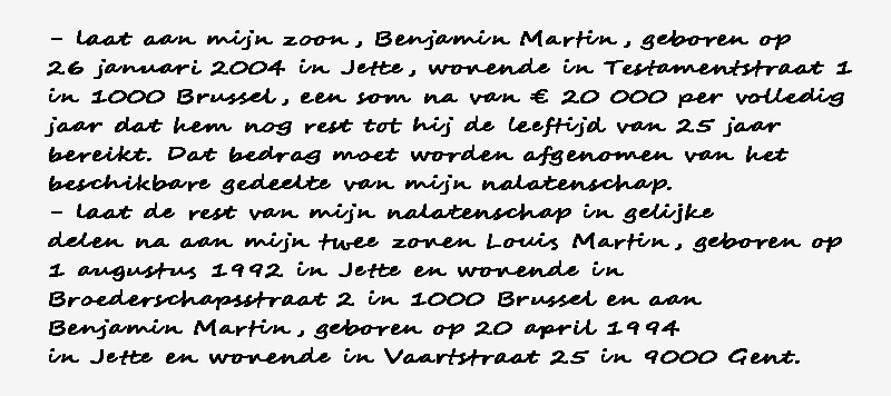 Hoe formuleer ik een testament het best?