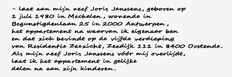 Hoe formuleer ik een testament het best?