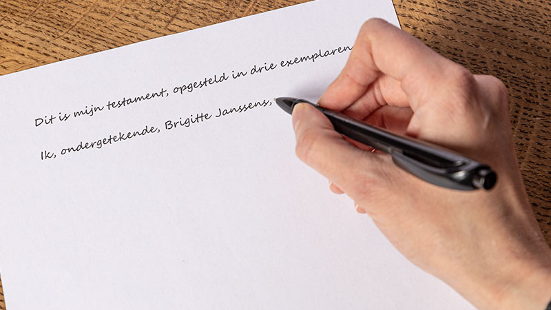 Hoe formuleer ik een testament het best?
