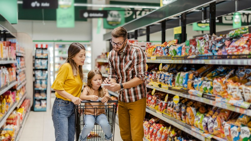 inflatie in de supermarkt