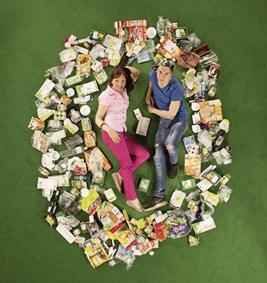 Carine en haar zoon Julien uit Brussel