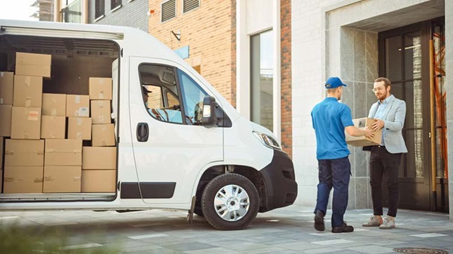 koerier betalen bij onlinebestelling