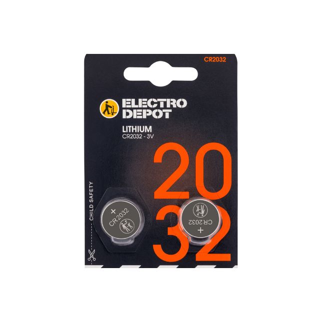 ELECTRODEPOT CR2032 knoopcelbatterij