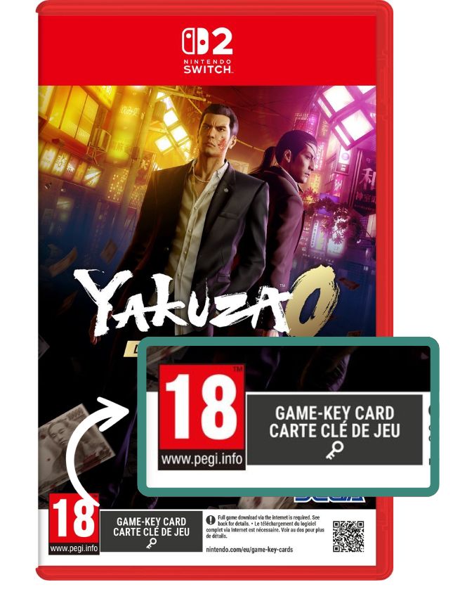 Nintendo Switch 2 Gamekey card