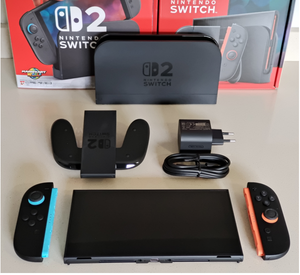 Alle onderdelen van de Nintendo Switch 2