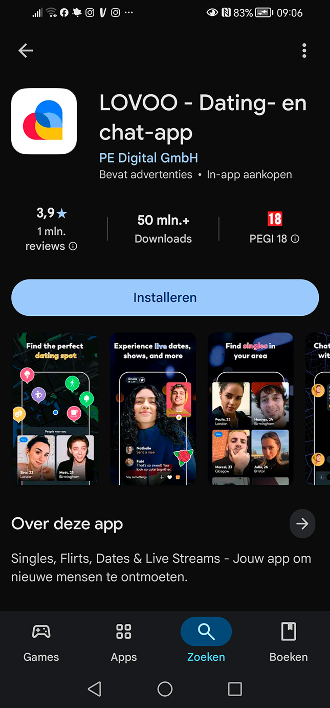 Online datingapp Lovoo