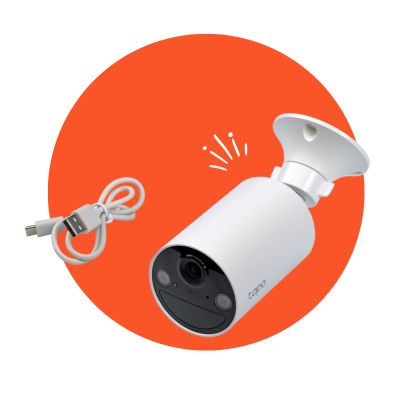 Draadloze beveiligingscamera voor buiten TP-Link Tapo C410