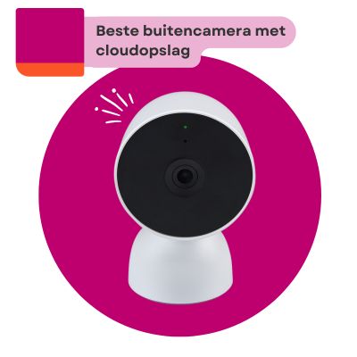 Draadloze beveiligingscamera Nest Cam outdoor of indoor