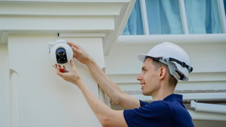 Een beveiligingscamera installeren