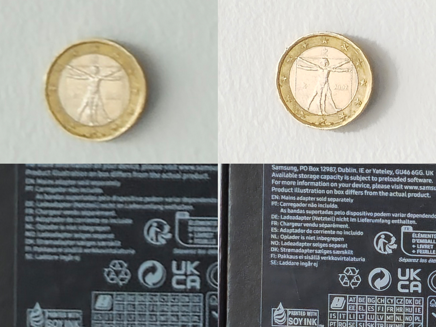 comparaison appareil photo samsung s23+ et s23 ultra