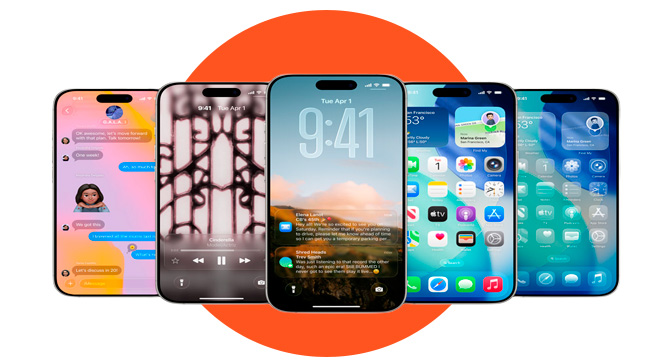 design Liquid Glass op iOS 26