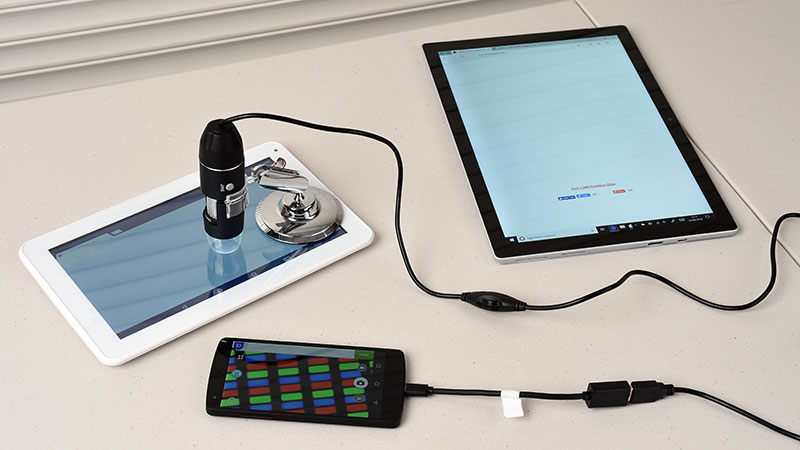 Pixeldichtheid van tablet