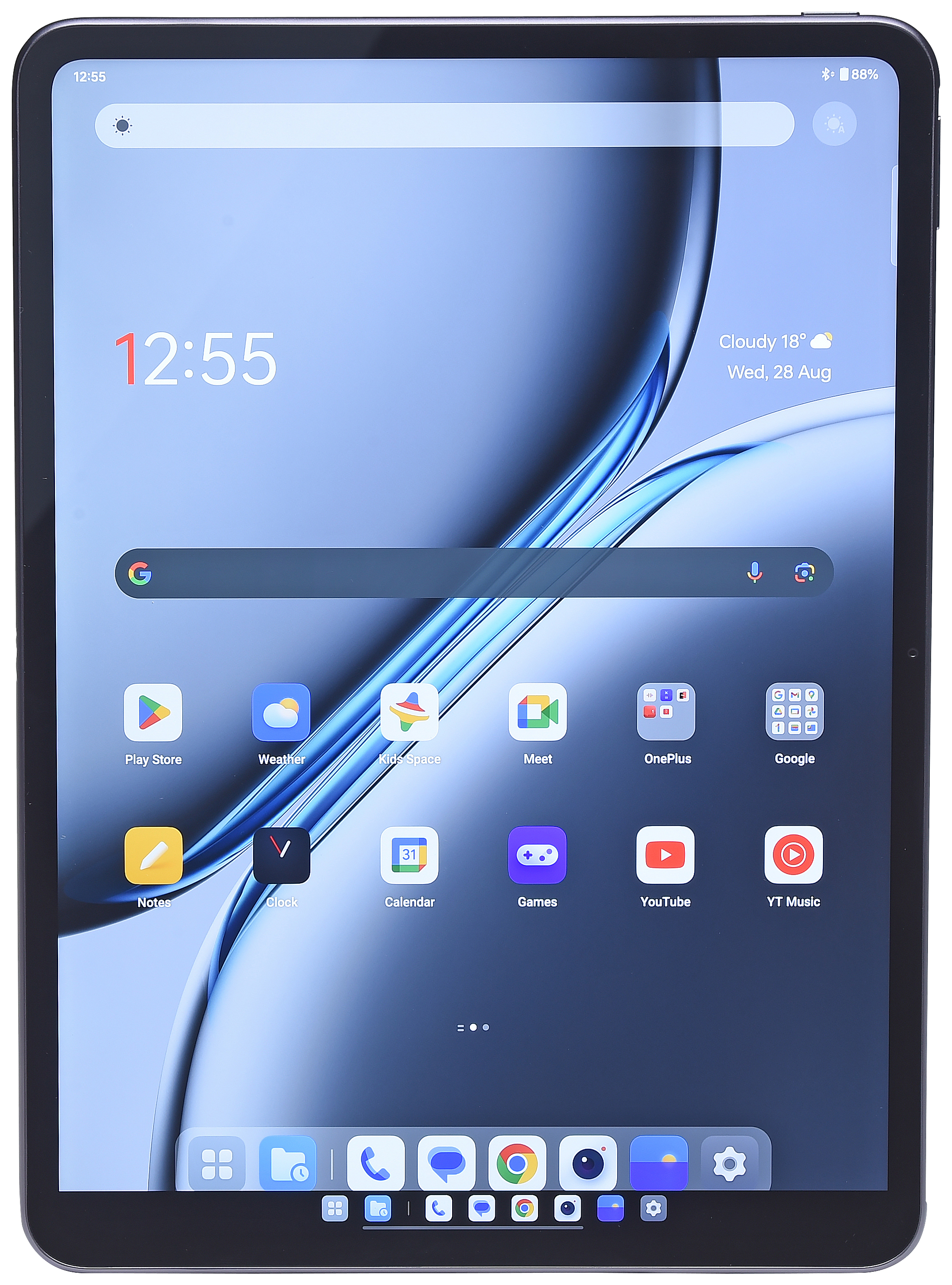 OnePlus Pad 2 scherm