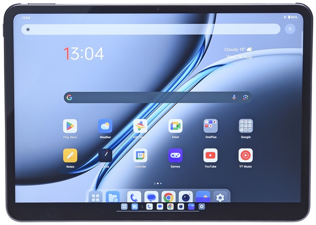 OnePlus Pad 2 schermratio 7:5 kantoor