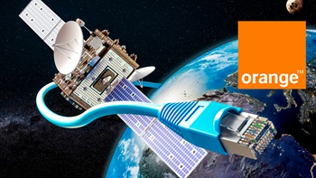 Internet via satelliet van Orange
