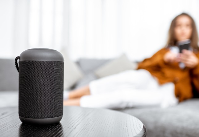 Muziek beluisteren met een draadloze speaker