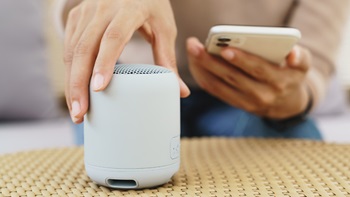 Een draadloze speaker met bluetooth
