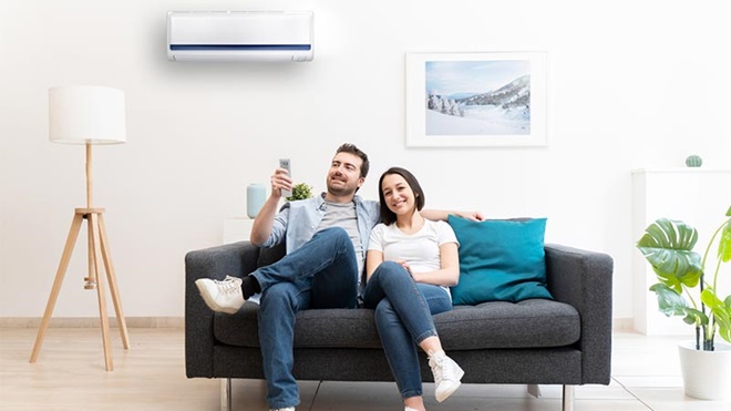 airco, vast, mobiel, verkoeling in huis