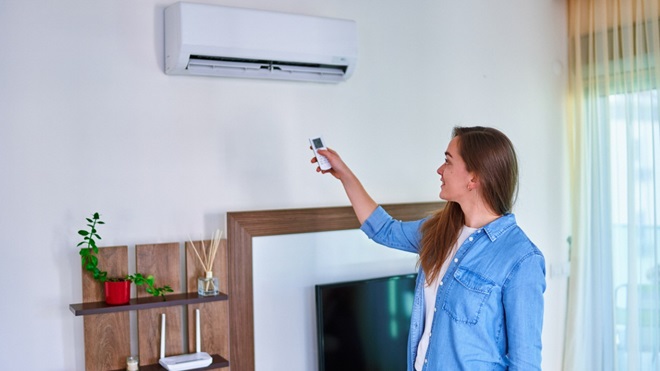 een lucht/lucht warmtepomp