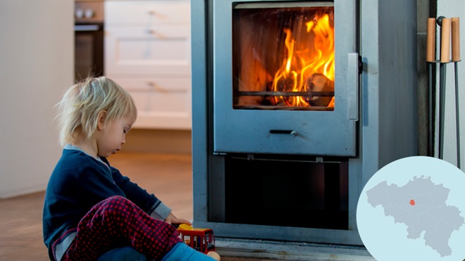 Woning verwarmen met kachel