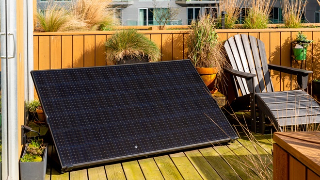 Stekkerpaneel voor zonne-energie