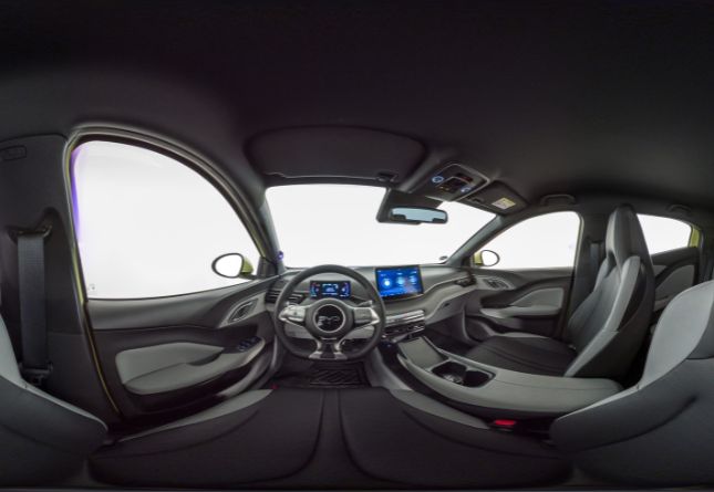 Interieur van de Dolphin Surf Boost