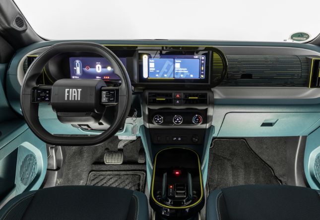 Interieur Fiat Grande Panda Electric Red