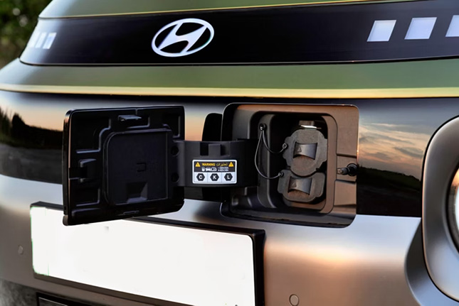 Hyundai Inster oplaadunit