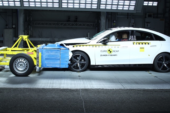 Euro NCAP crash test auto's