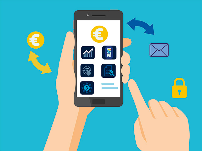 Geld overschrijven met fintech