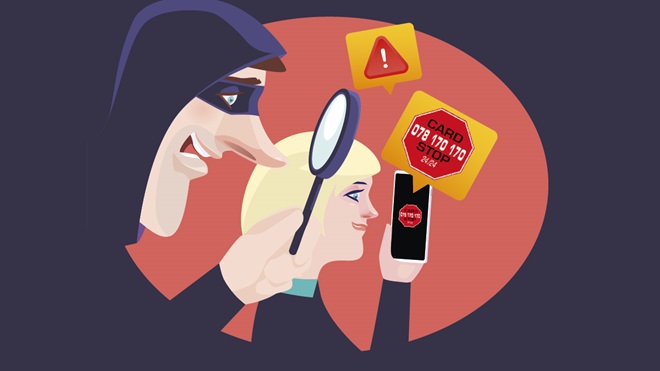 Oplichting door valse Card Stop telefoontjes
