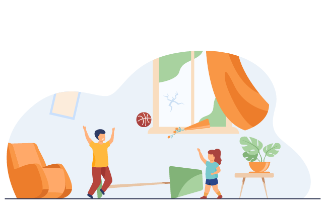 schade door kind verzekering