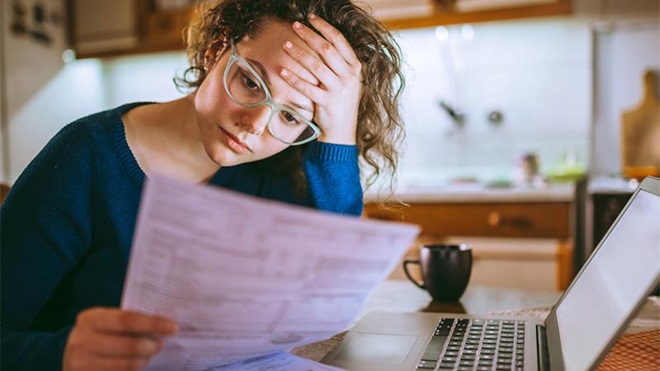 brief over nulstelling van krediet