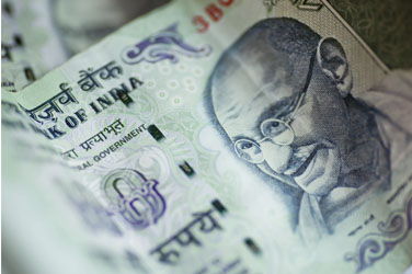 Indische economie ligt op apegapen